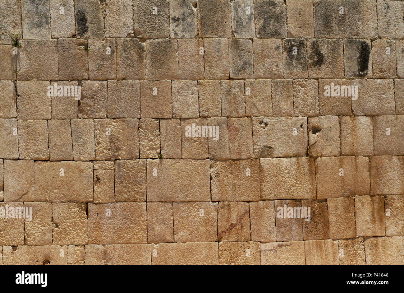 An old brick wall background Stock Photo