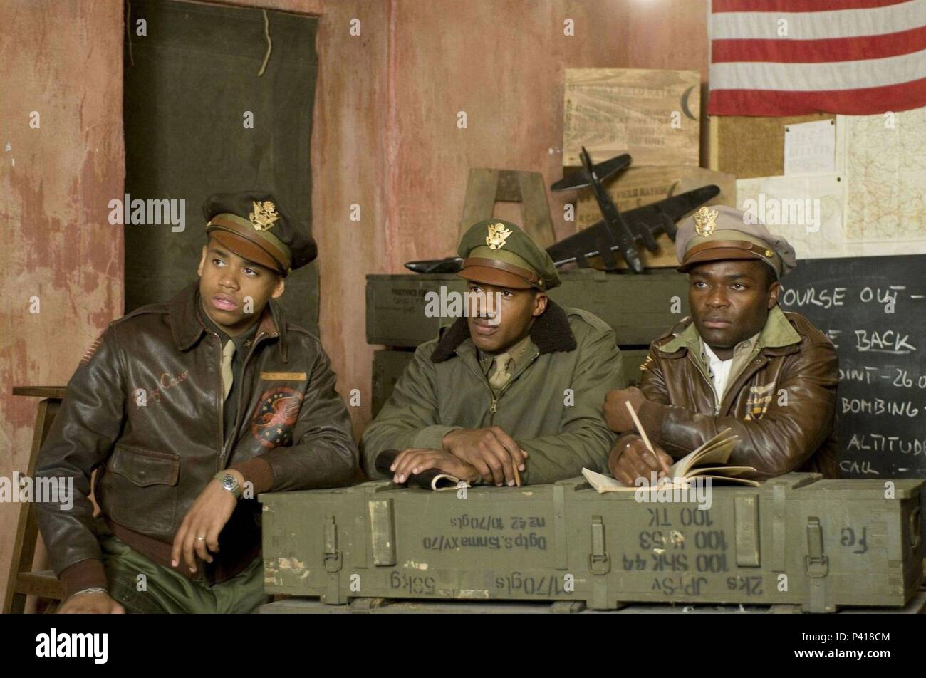 Original Film Title: RED TAILS.  English Title: RED TAILS.  Film Director: ANTHONY HEMINGWAY.  Year: 2012.  Stars: DAVID OYELOWO; NATE PARKER; TRISTAN WILDS. Credit: 20TH CENTURY FOX / Album Stock Photo