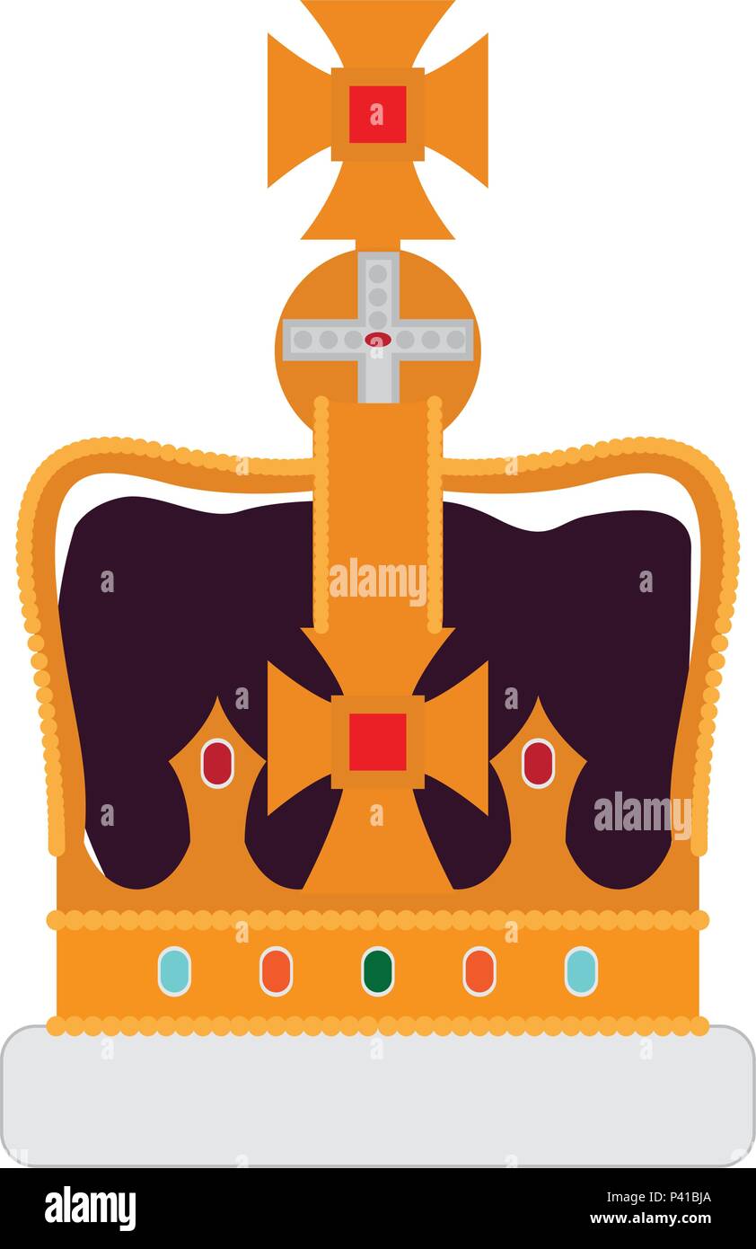 Isolated golden royal crown icon Stock Vector Image & Art - Alamy