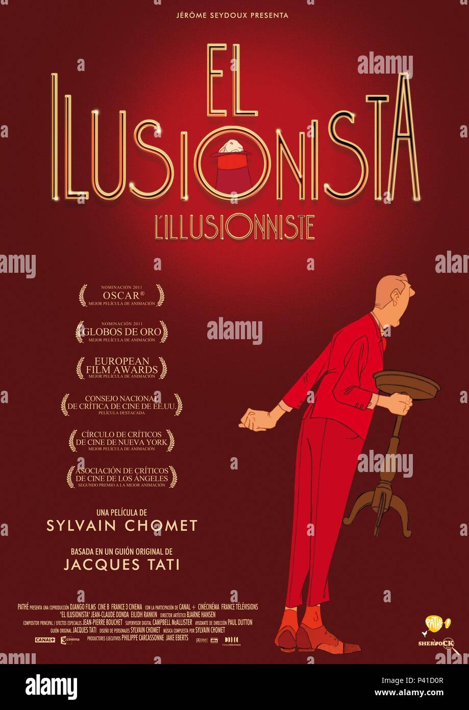 L'Illusionniste (2010) - la BO • Musique de Sylvain Chomet • Soundtrack •  :: Cinezik.fr