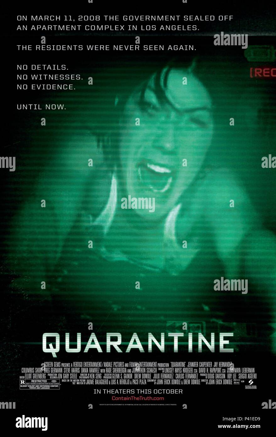 Original Film Title: QUARANTINE. English Title: QUARANTINE. Film ...