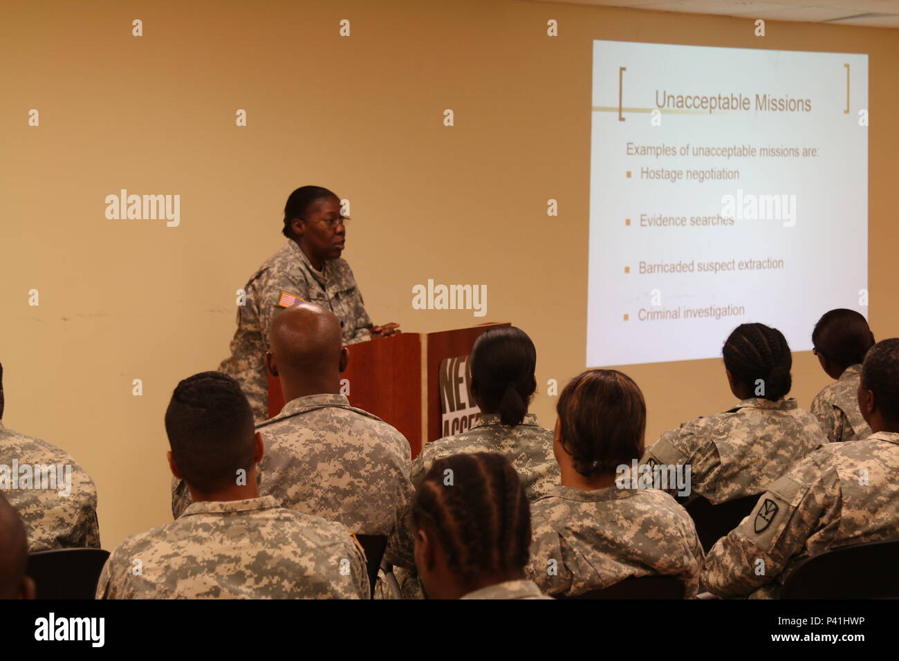 Lt. Col. Geraldine Vaval, Joint Force Headquarters Higher Headquarters ...