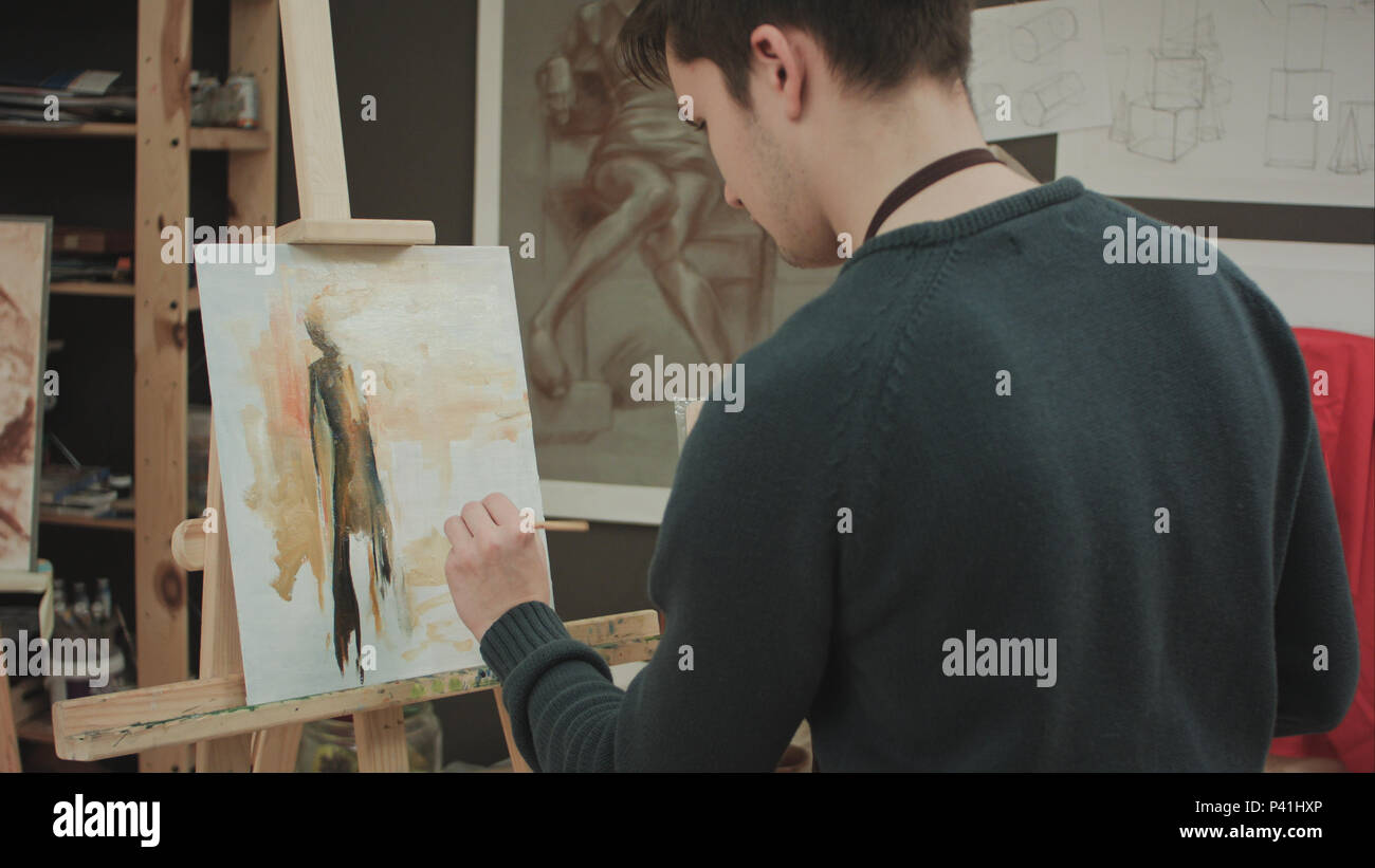 Finger painting easel hi-res stock photography and images - Alamy