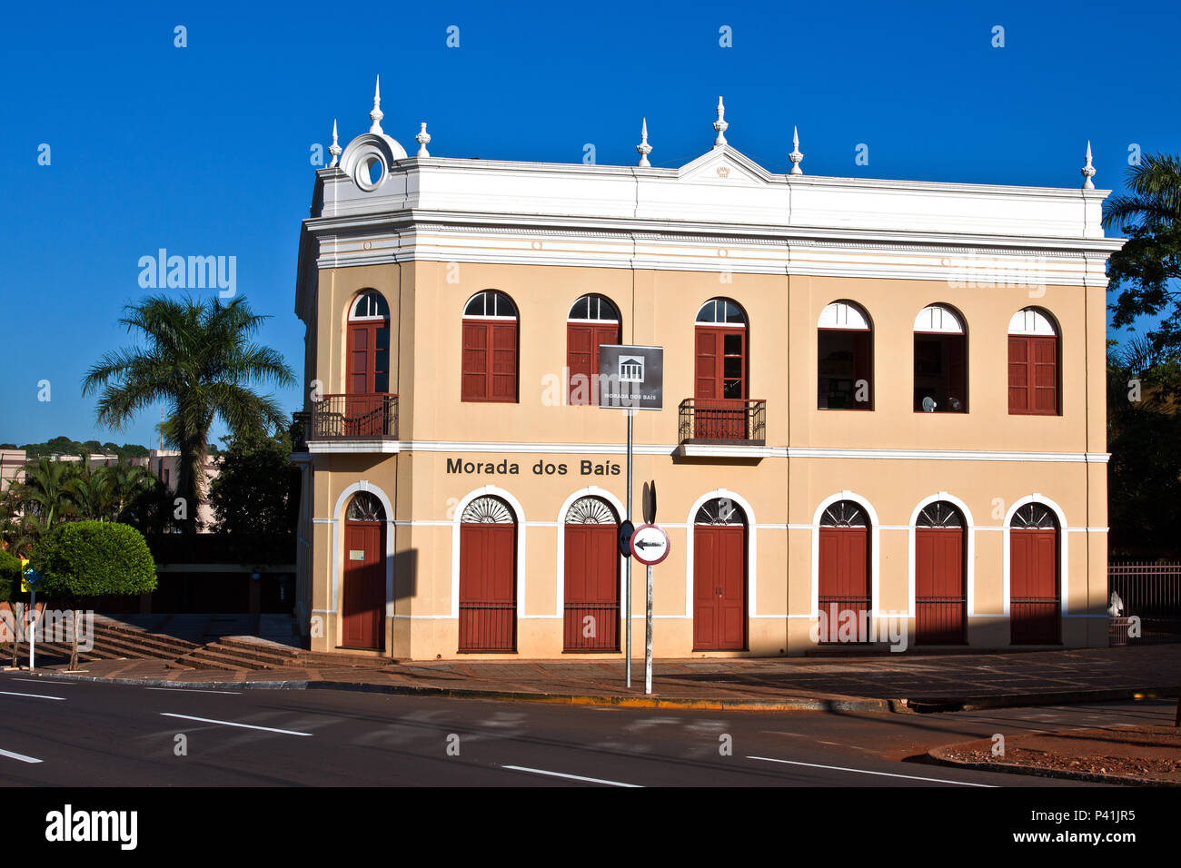 Campo Grande - MS Morada dos Baís Museu Casa dos Baís Campo Grande Mato Grosso do Sul Brasil Centro Oeste Pensão Pimentel centro cultural brasileiro de Campo Grande Stock Photo