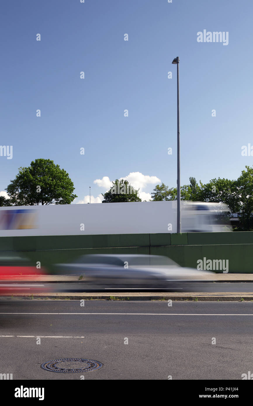 Berlin, Germany, city highway 100 at Innsbrucker Platz in Berlin ...