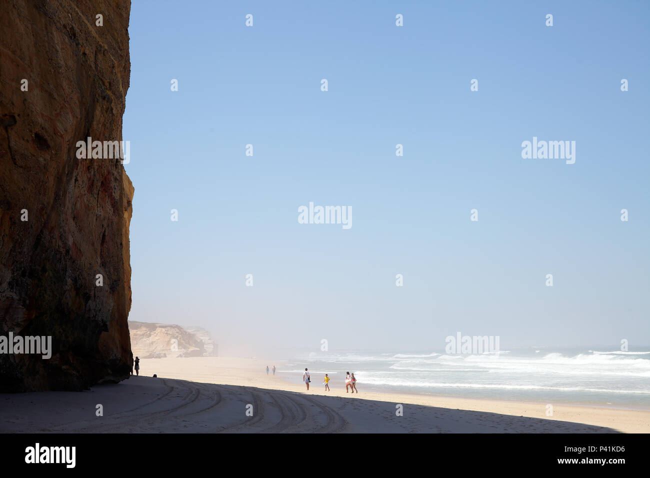 Obidos Portugal Rocks And Beach At Obidos Stock Photo Alamy