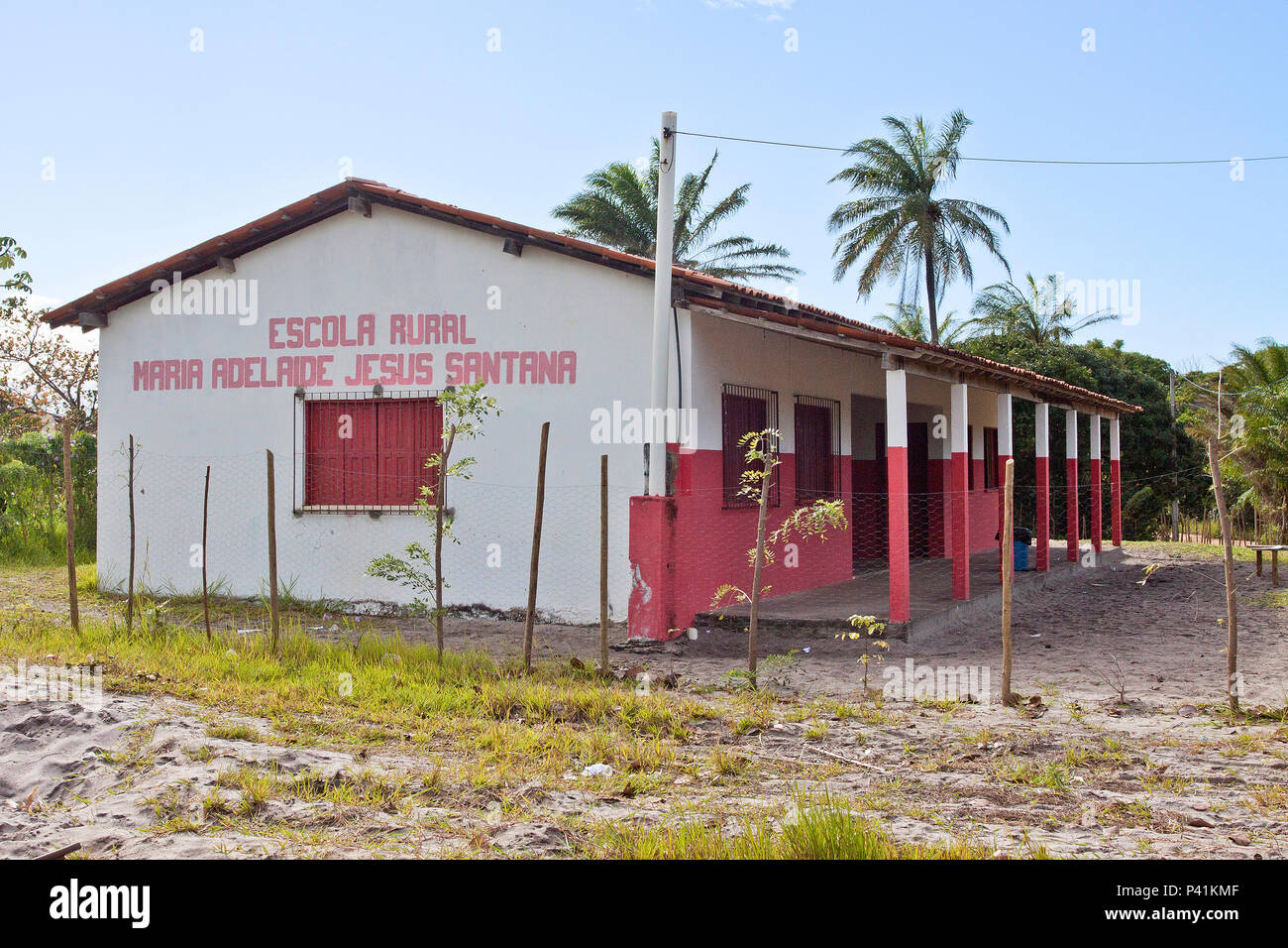 Península de Maraú - Bahia Escola Rural Maria Adelaide Jesus Santana ...