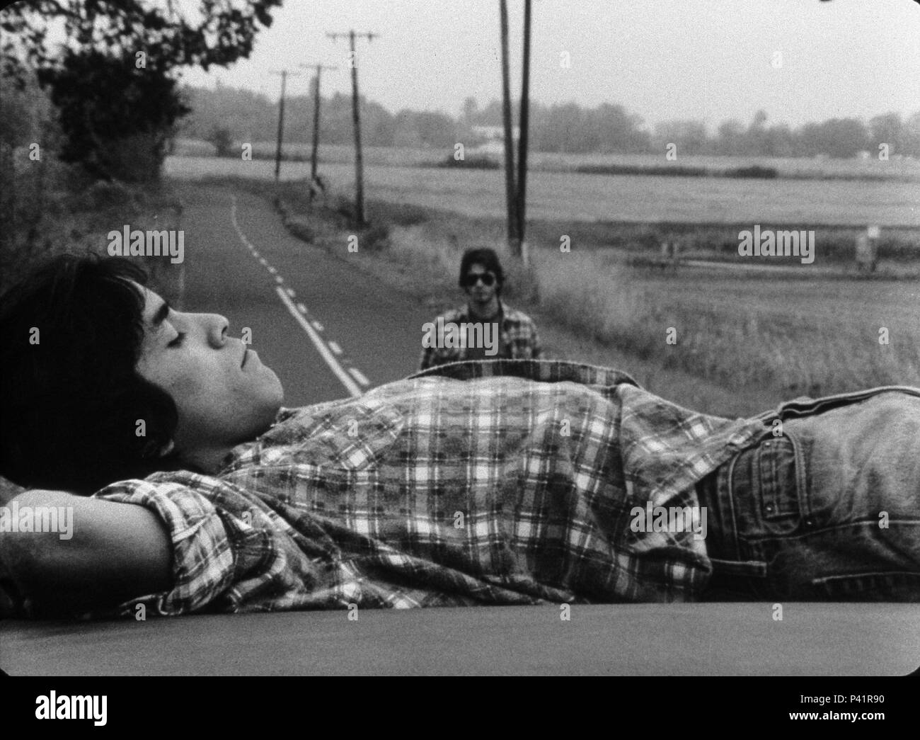 Original Film Title: MALA NOCHE.  English Title: BAD NIGHT.  Film Director: GUS VAN SANT.  Year: 1986. Stock Photo