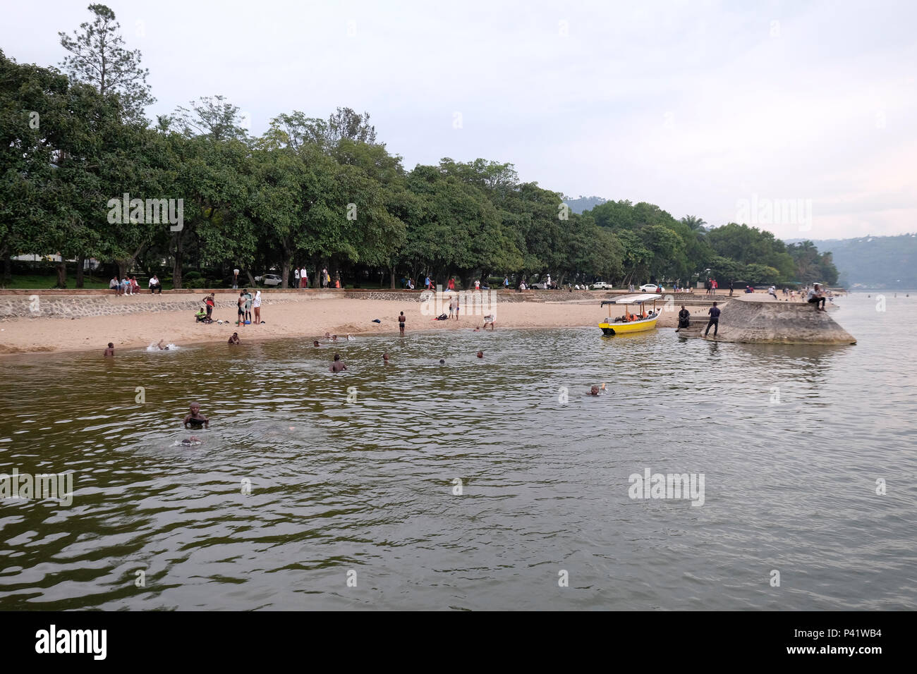 Rwanda, Gisenyi, Kivu lake, daily life Stock Photo - Alamy