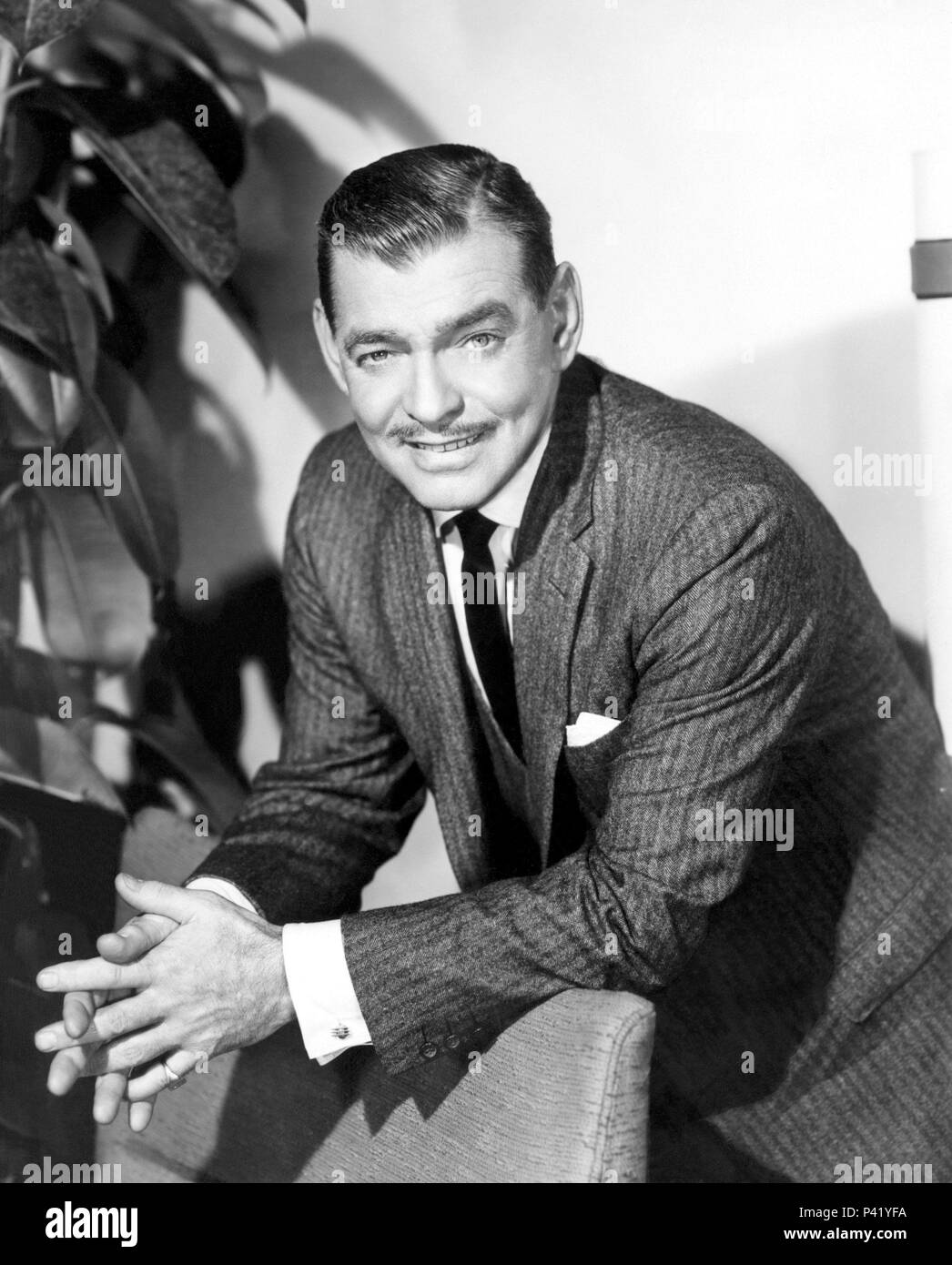 Stars: CLARK GABLE. Stock Photo
