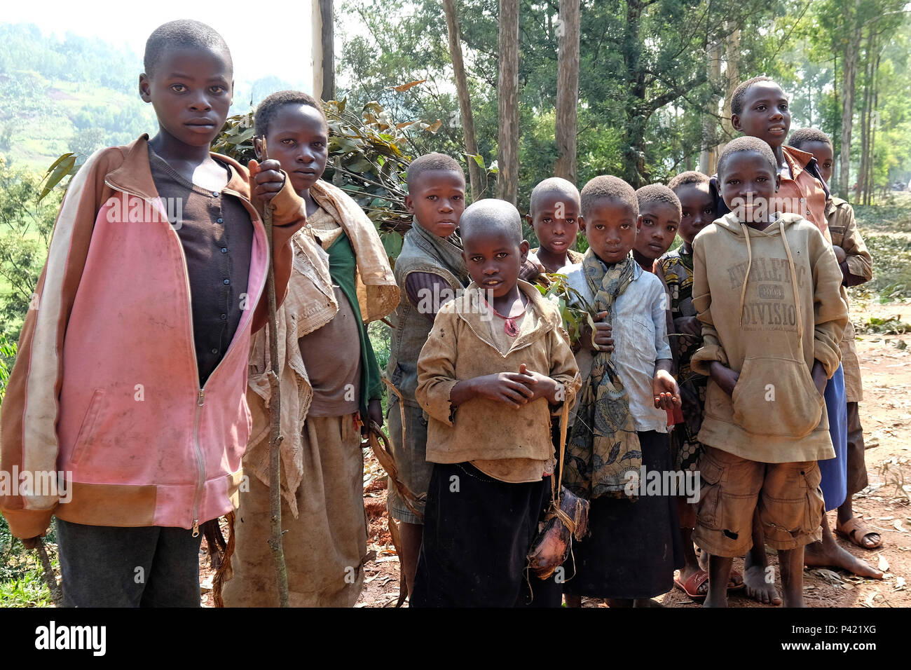 Rwanda, surrounding of Butare, daily life Stock Photo - Alamy