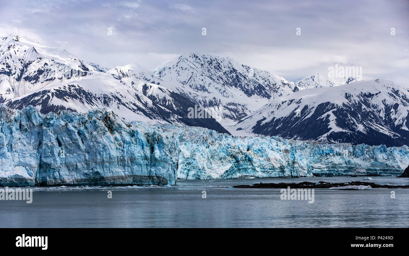 Hubbard Glacier, Disenchantment Bay, Alaska, USA, Sunday, May 20, 2018. Stock Photo
