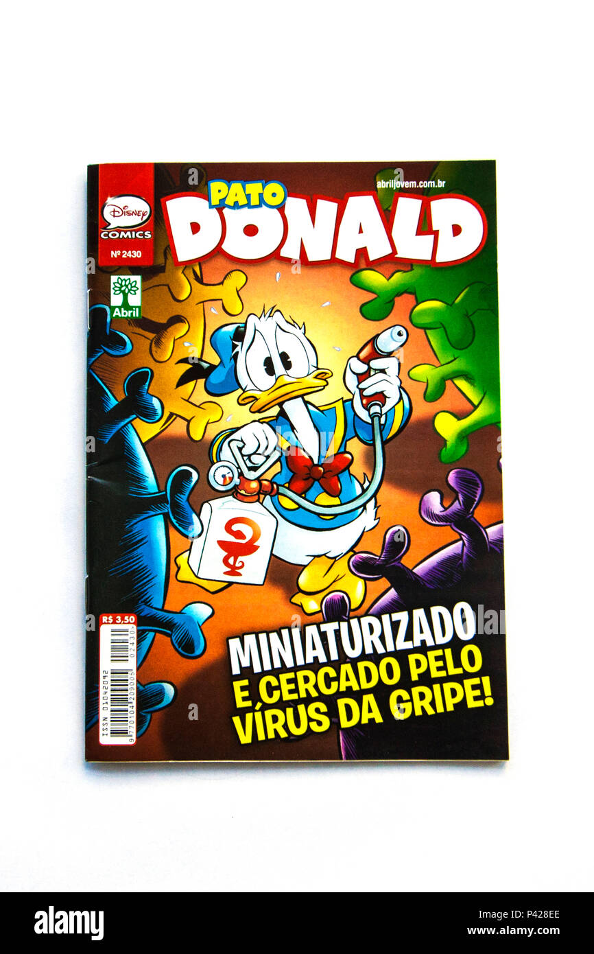Gibi Do Pato Donald Sao Paulo Brasil Stock Photo Alamy