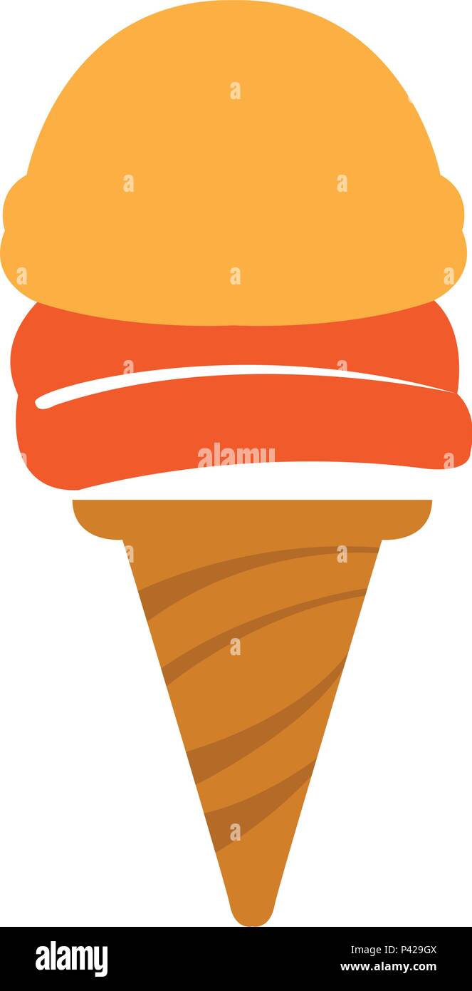 Isolated ice cream icon Stock Vector Image & Art - Alamy