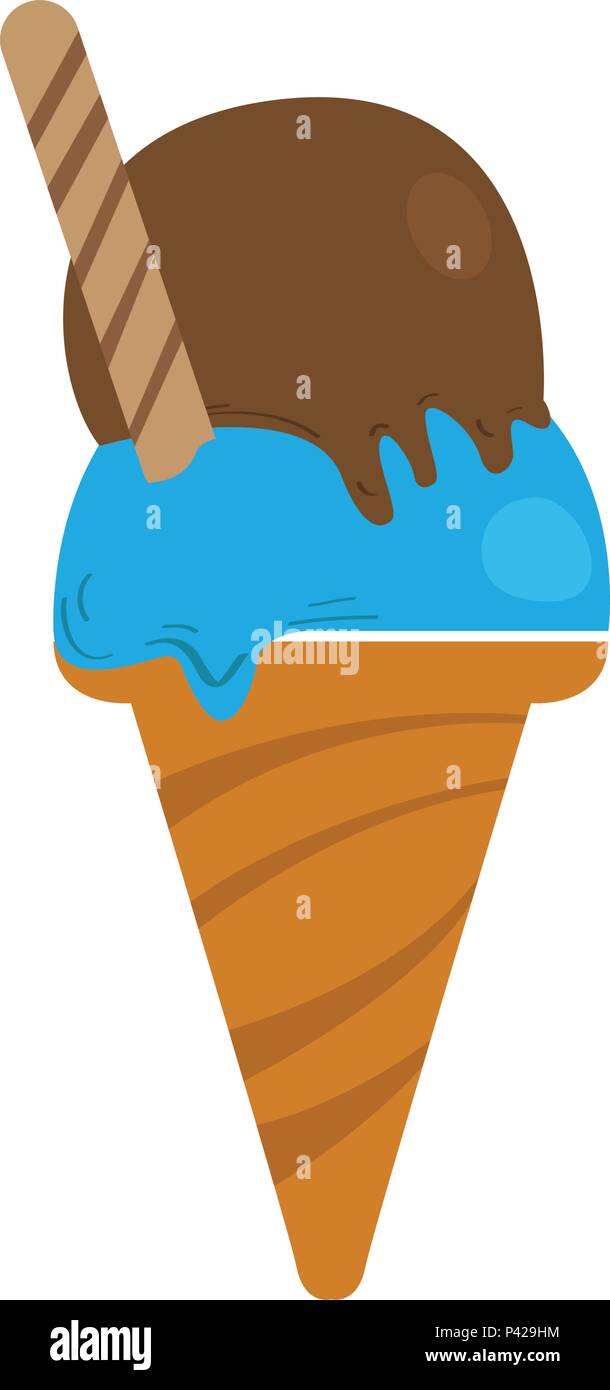 Isolated ice cream icon Stock Vector Image & Art - Alamy