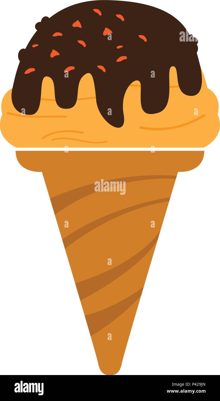 Isolated ice cream icon Stock Vector Image & Art - Alamy