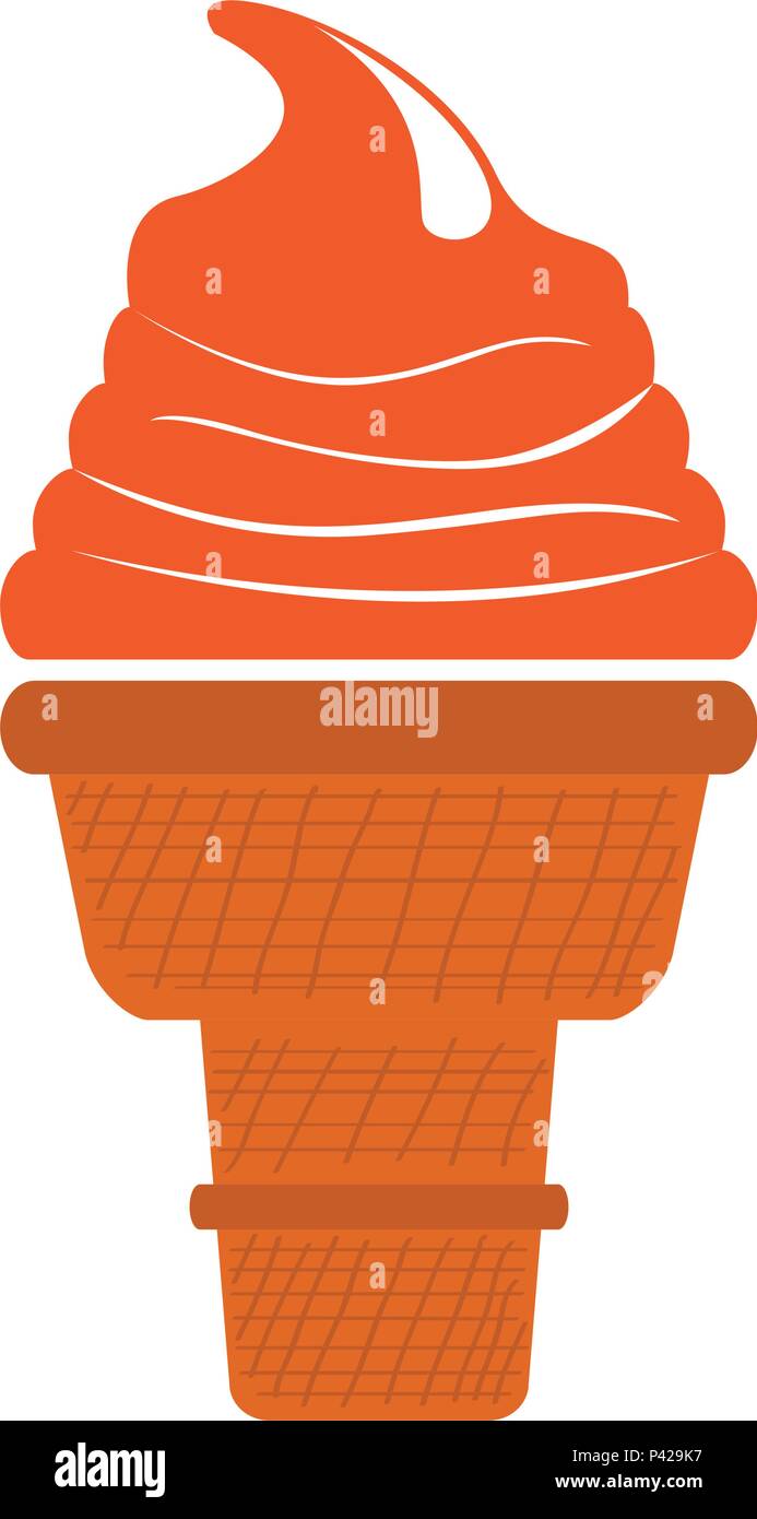 Isolated ice cream icon Stock Vector Image & Art - Alamy
