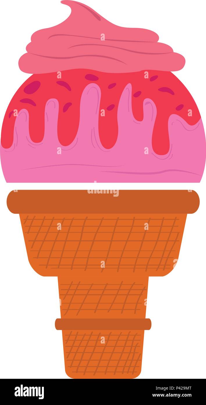 Isolated ice cream icon Stock Vector Image & Art - Alamy