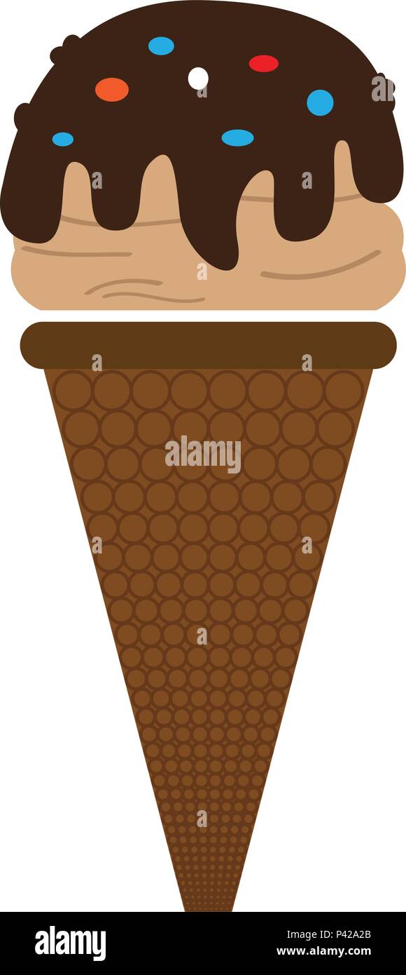 Isolated ice cream icon Stock Vector Image & Art - Alamy