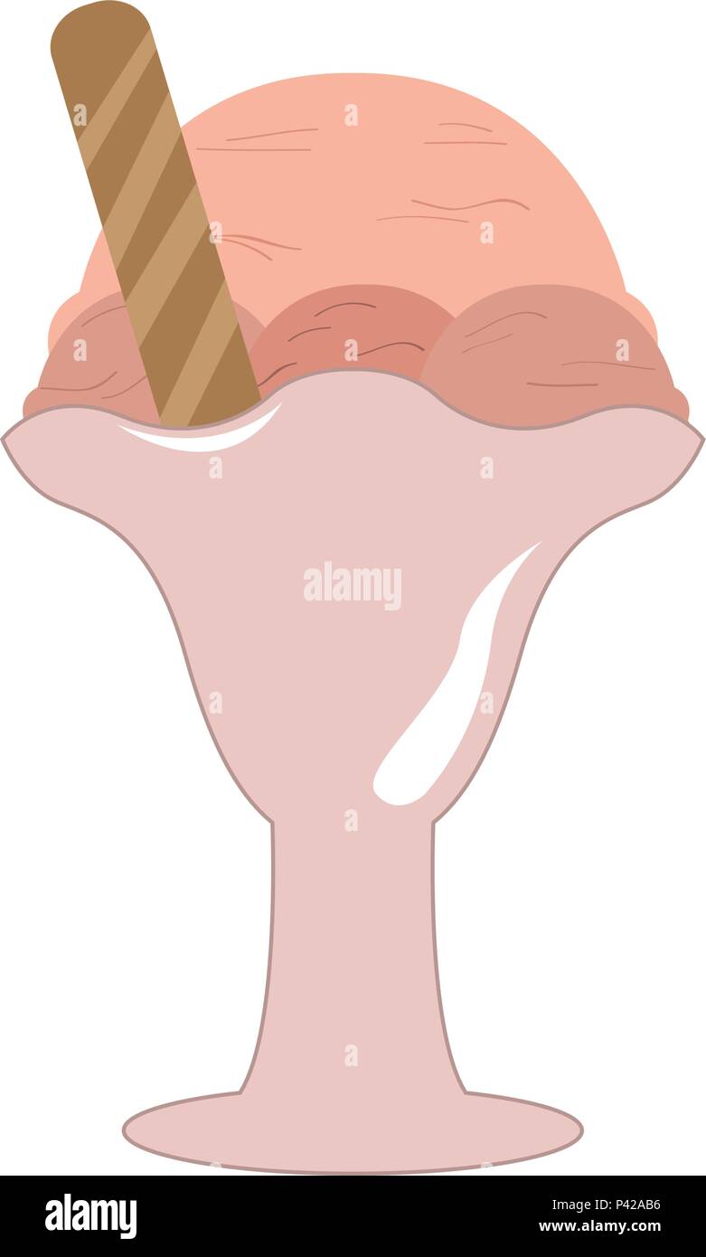 Isolated ice cream icon Stock Vector Image & Art - Alamy