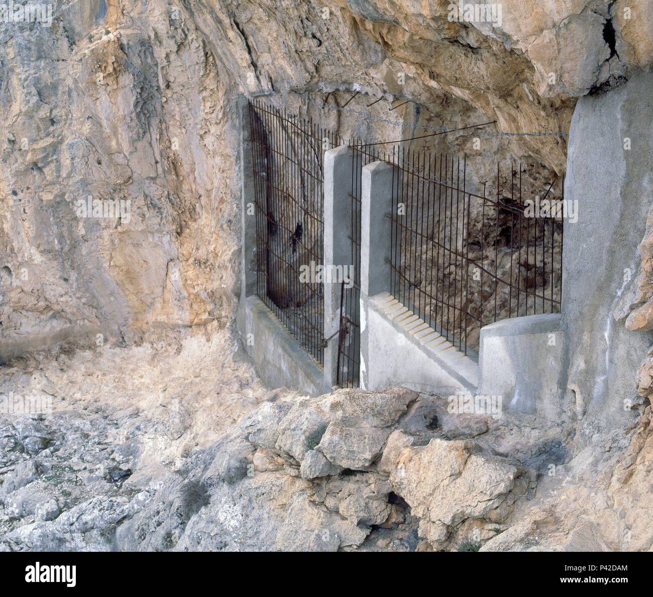 CUEVA DE LOS LETREROS. Location CUEVA DE LOS LETREROS, VELEZ BLANCO