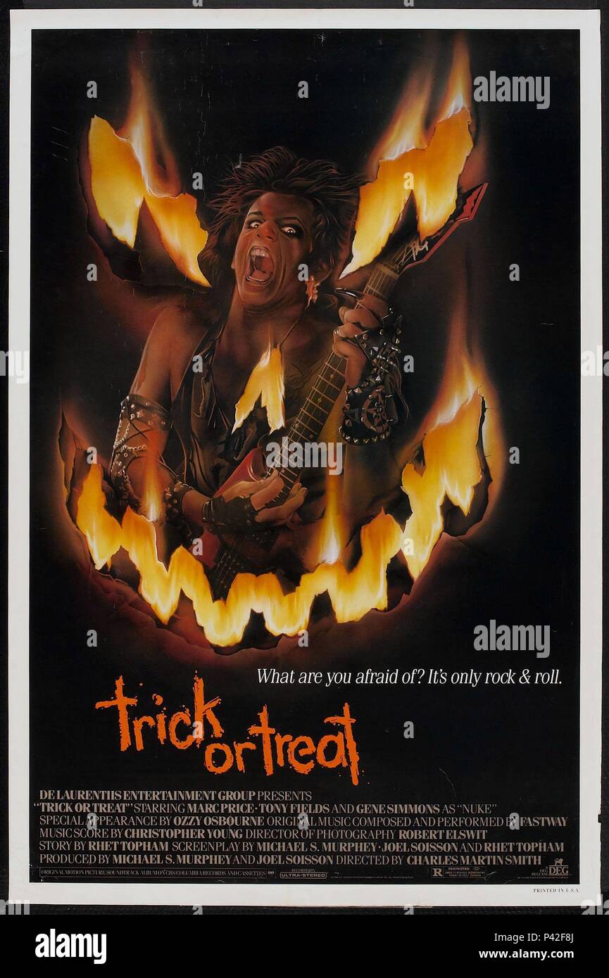 Original Film Title TRICK OR TREAT. English Title TRICK OR TREAT