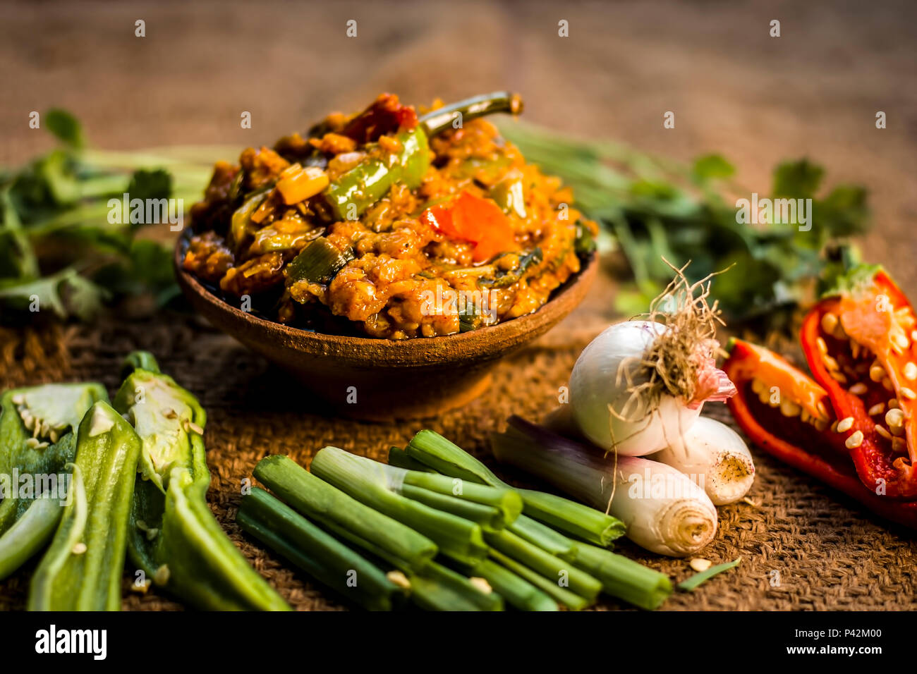 Baingan ka bharta hires stock photography and images Alamy