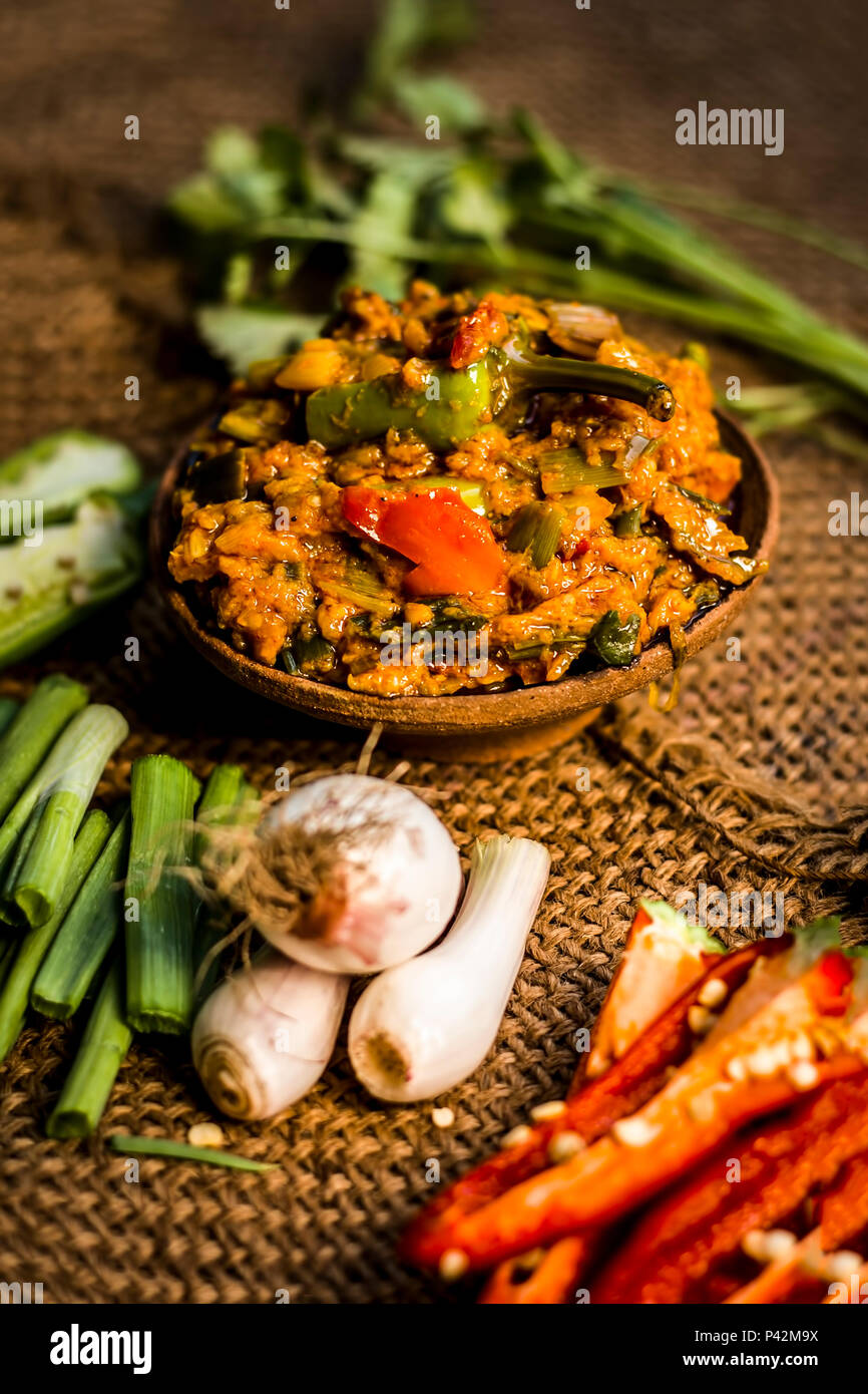 Baingan ka bharta hires stock photography and images Alamy