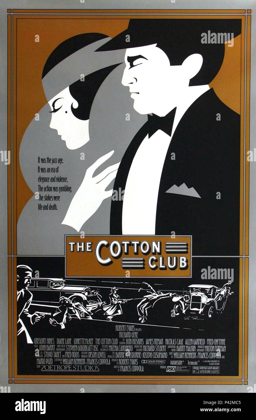 Original Film Title THE COTTON CLUB. English Title THE COTTON CLUB. Film Director FRANCIS