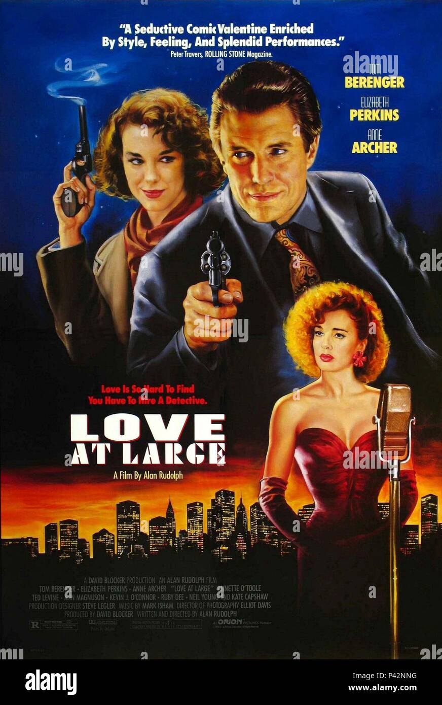Original Film Title: LOVE AT LARGE. English Title: LOVE AT LARGE. Film ...