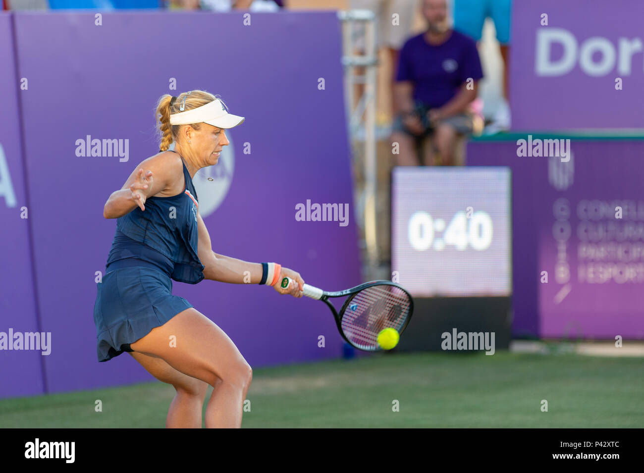 Santa Ponsa, Spain, 19 June 2018, Sports, Tennis Mallorca Open 2018  -Angelique Kerber (GER). *** Local Caption *** 00134824 | usage worldwide  Credit: dpa/Alamy Live News Stock Photo - Alamy