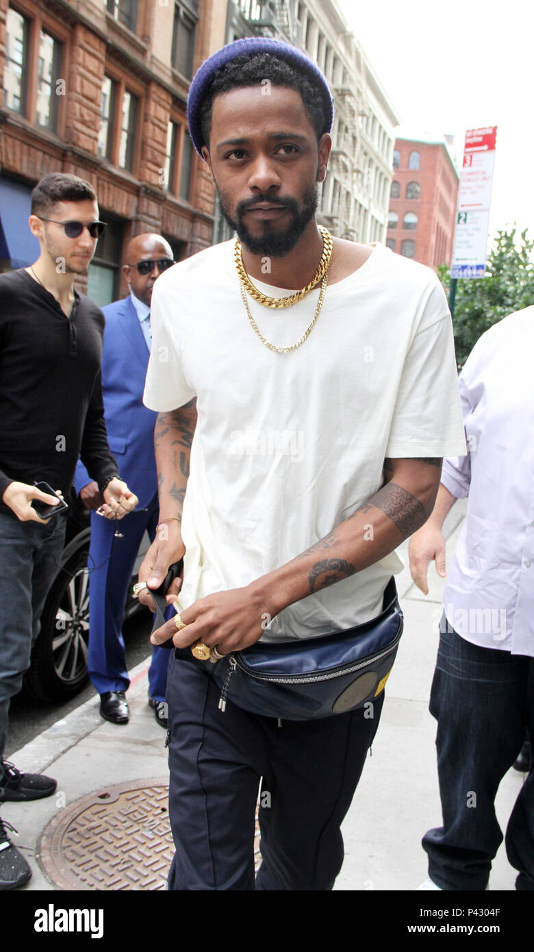 New York, USAJune 20, 2018Lakeith Stanfield at Build Series tp talk