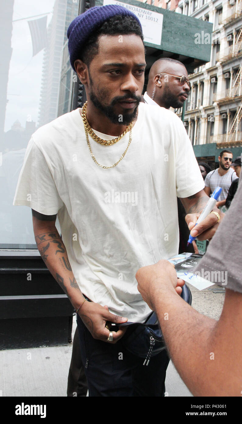 New York, USAJune 20, 2018Lakeith Stanfield at Build Series tp talk