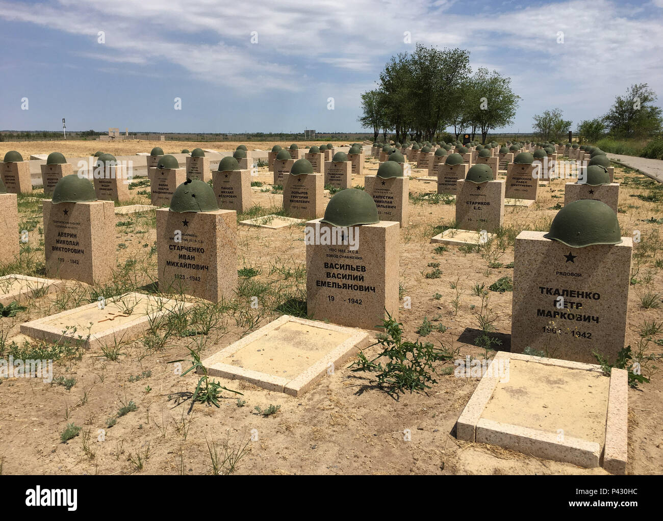 German battle helmets on the graves hi-res stock photography and images ...