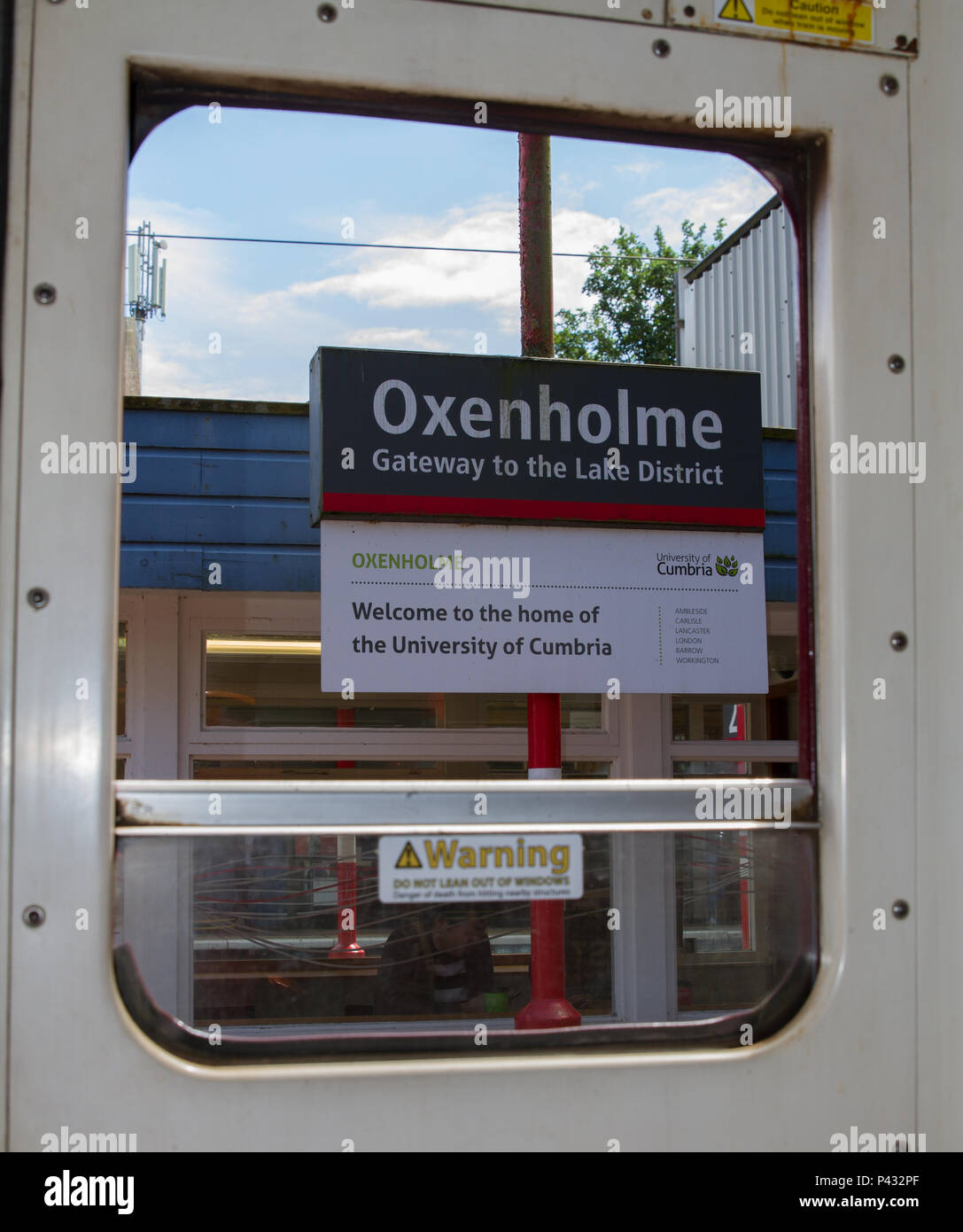 Oxenholme, Lake District, UK. 20th June, 2018. West Coast Railways heritage slam-door coach in use on the Windermere Branch. Charles Allen/Alamy Live News Stock Photo