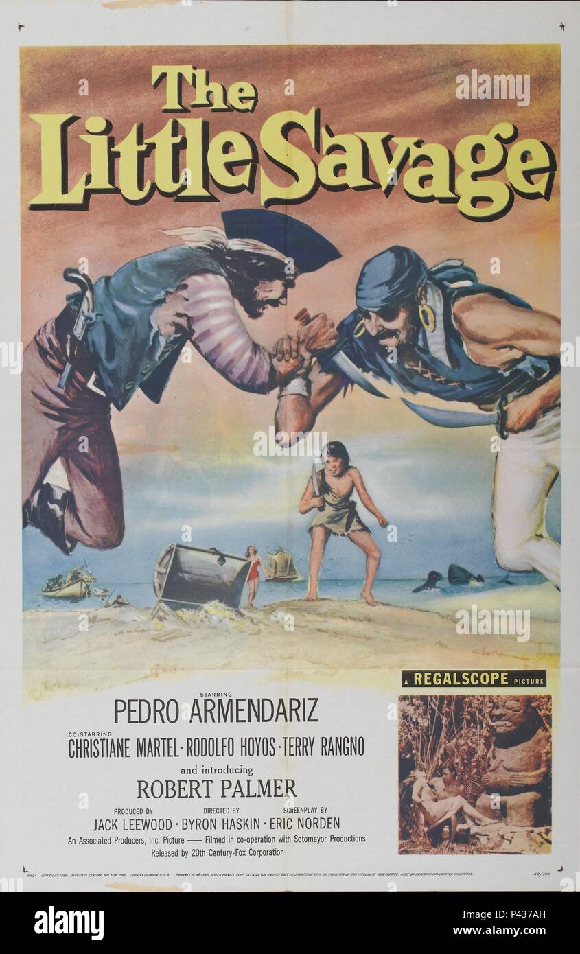 Original Film Title THE LITTLE SAVAGE. English Title THE LITTLE