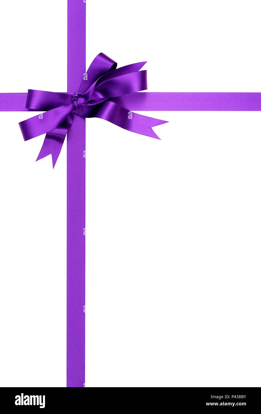 Download Purple Bow Purple Ribbon Bow Royalty-Free Stock