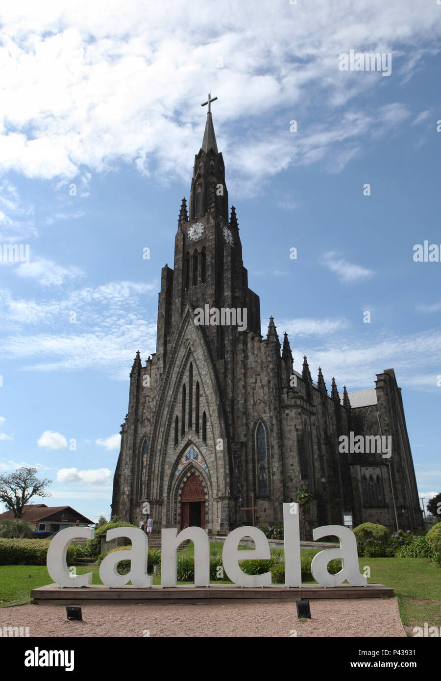 Catedral De Pedra Ou Catedral Nossa Senhora De Lourdes Em Canela Rs Stock Photo Alamy