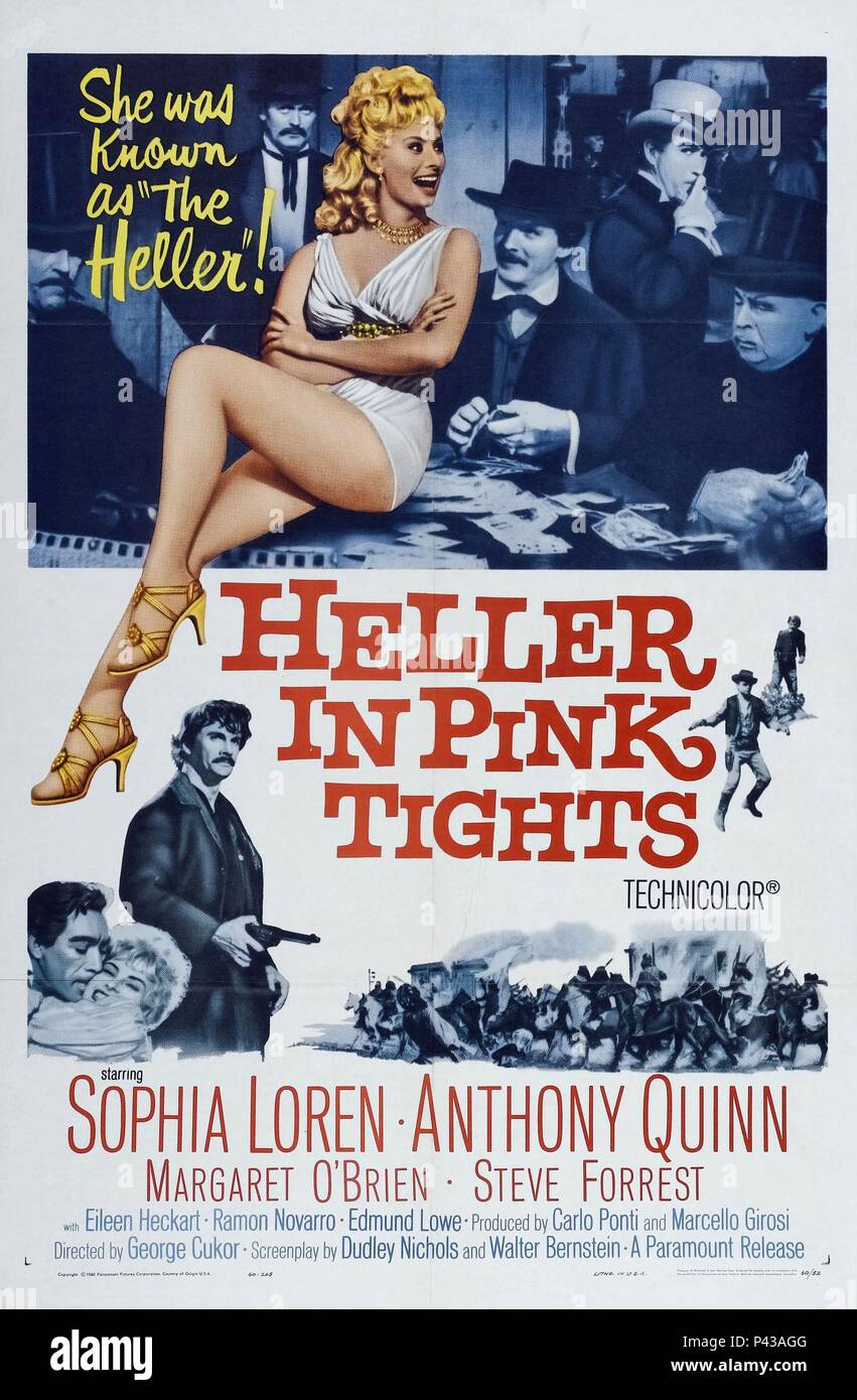 Original Film Title HELLER IN PINK TIGHTS. English Title HELLER IN
