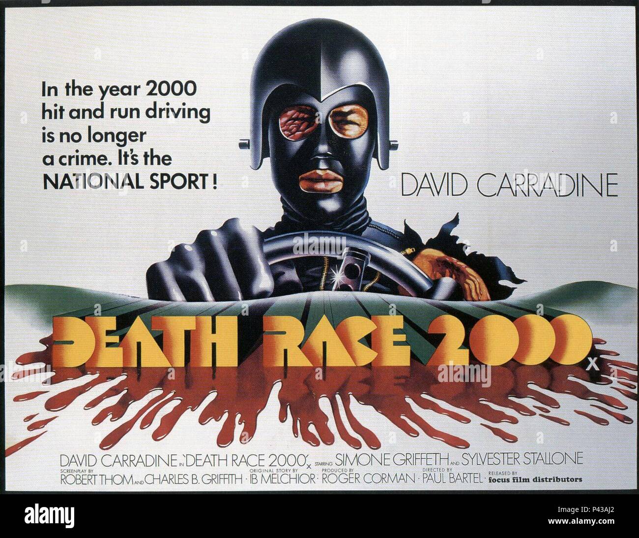 Original Film Title: DEATH RACE 2000.  English Title: DEATH RACE 2000.  Film Director: PAUL BARTEL.  Year: 1975. Credit: NEW WORLD INTERNATIONAL / Album Stock Photo