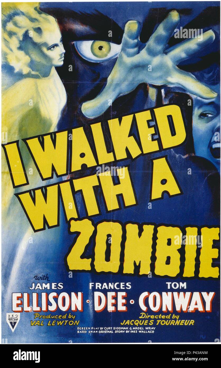 Original Film Title: I WALKED WITH A ZOMBIE.  English Title: I WALKED WITH A ZOMBIE.  Film Director: JACQUES TOURNEUR.  Year: 1943. Credit: RKO / Album Stock Photo