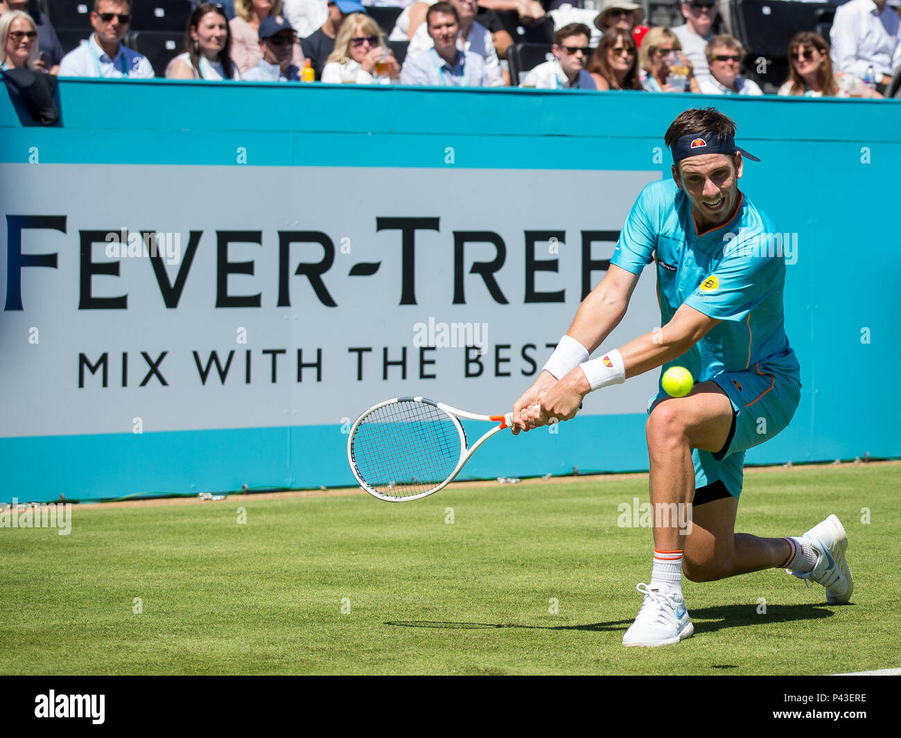 Cameron Norrie of GBR during Day 3 of the Fever Tree Tennis Championships  at The Queen's Club, London, England on 18 June 2018. Photo by Andy Rowland  Stock Photo - Alamy
