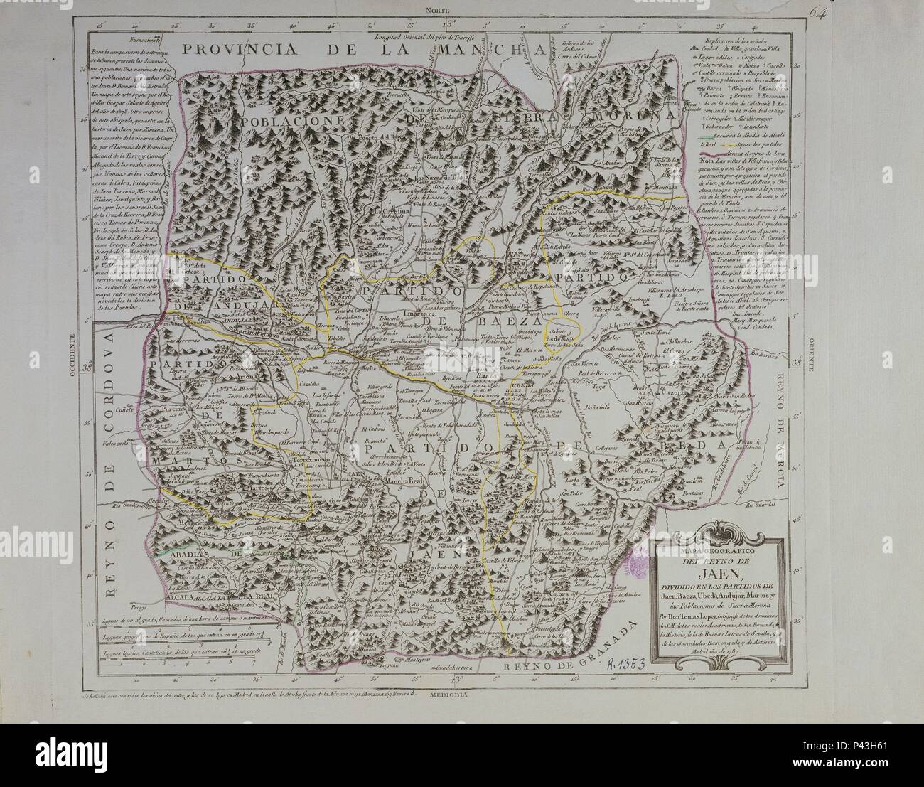 1767-map-spain-hi-res-stock-photography-and-images-alamy