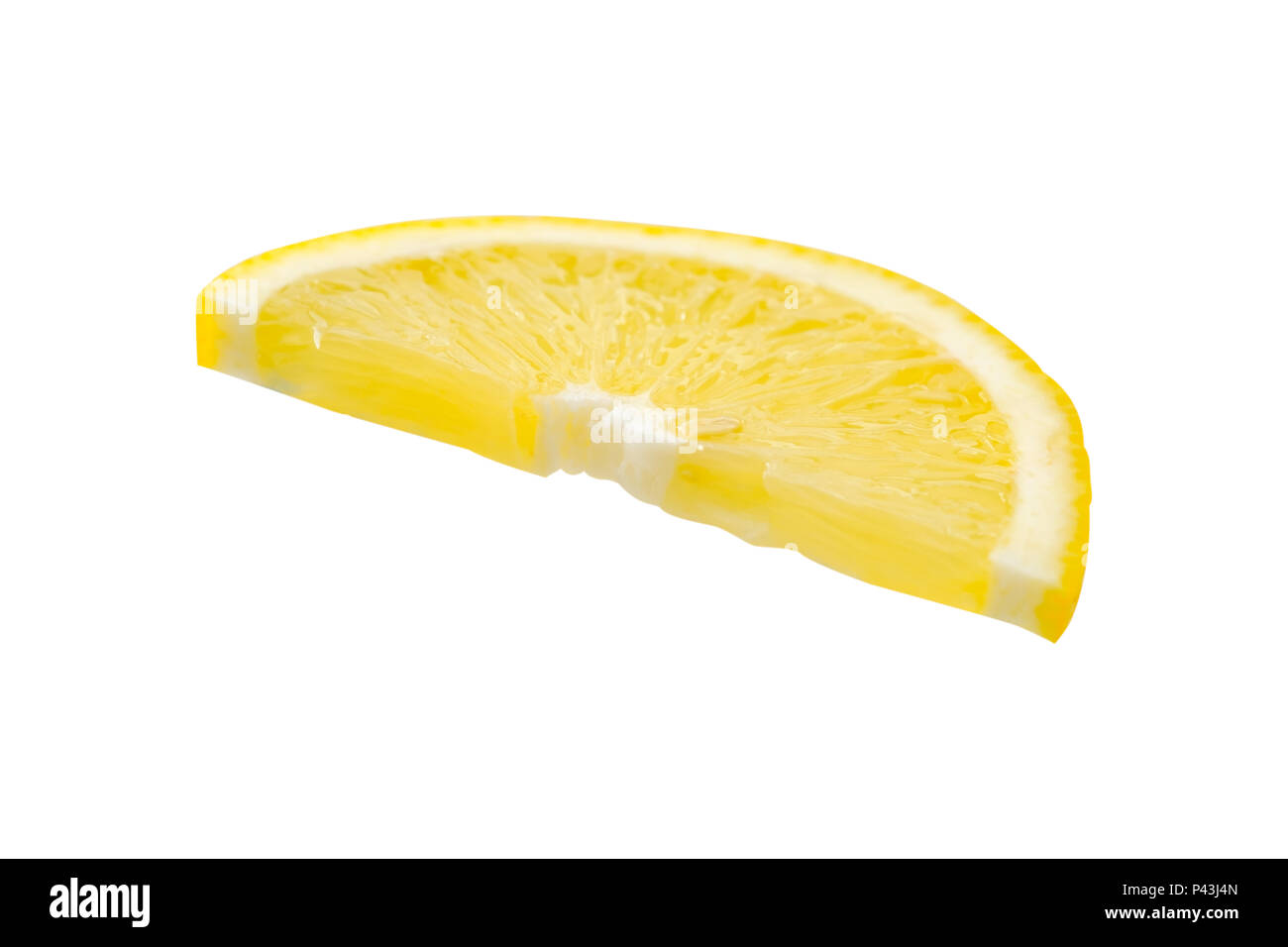 Lemon slices pattern isolated on white background Stock Photo - Alamy
