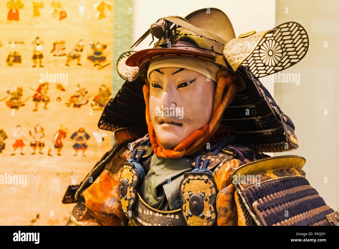 Japanese armour in o yoroi style hires stock photography and images