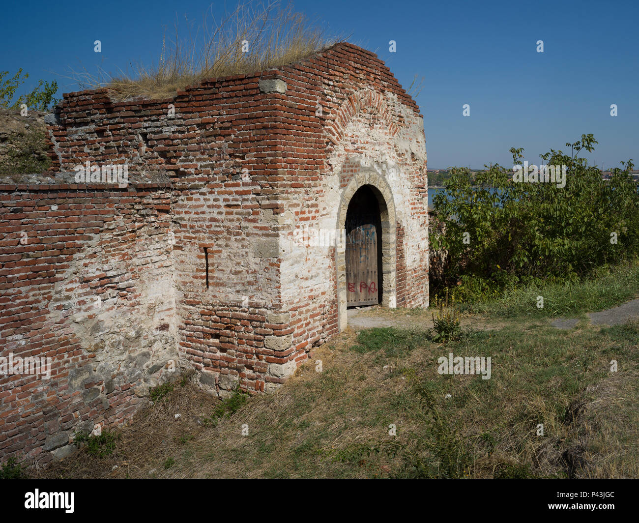 Entrance of Kladovo Fortress, Kladovo, Bor District, Serbia Stock Photo ...