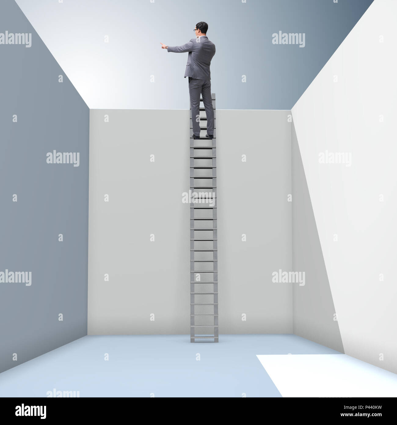 Avoiding ladder hi-res stock photography and images - Alamy
