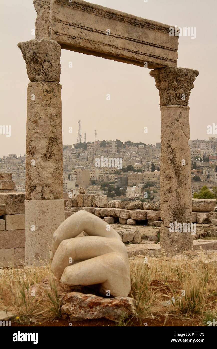 Hercules amman hand hi-res stock photography and images - Alamy