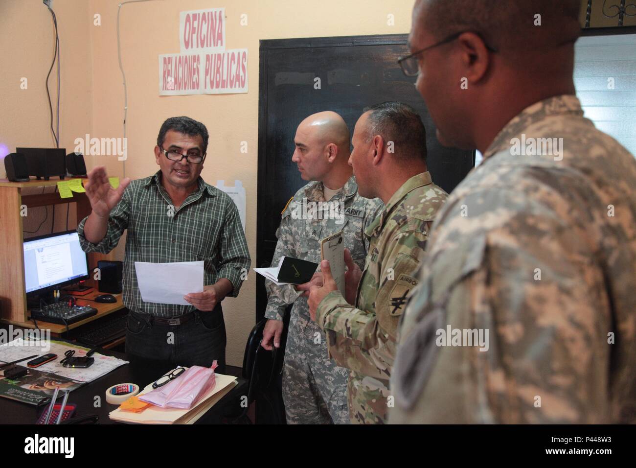 Daniel Rangel Army U.S. Army soldiers (right to left) Staff Sgt. Frank Johnson, Sgt. 1st ...