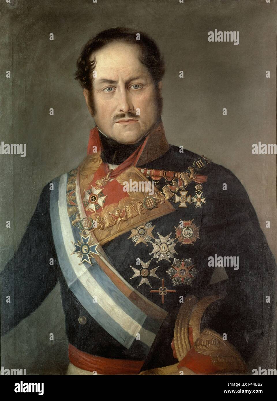 JUAN VAN HALEN 1790-1864. Location: MUSEO NAVAL / MINISTERIO DE MARINA, MADRID, SPAIN. Stock Photo